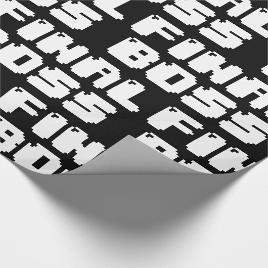 LETZTES BOSS-BESCHREIBUNGSPAPIER GESCHENKPAPIER (Ecke)