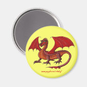 Letztes Dragon-Magnetdesign Magnet (Vorderseite/Rückseite)
