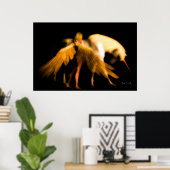 Letztes Einhorn Poster (Heimbüro)