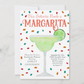 Letztes Fiesta Margarita Bachelorette Weekend Part Einladung (Vorderseite)