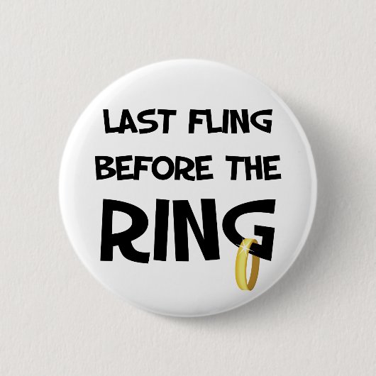 Letztes Fliegen vor dem Ring Button (Vorderseite)