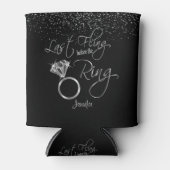 Letztes Flug vor dem Bling - Silber Dosenkühler (Vorderseite)