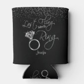 Letztes Flug vor dem Bling - Silber Dosenkühler (Rückseite)