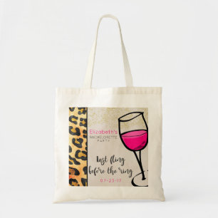 Letztes Flug vor dem Ring-Junggeselinnen-Abschied Tragetasche