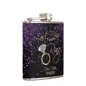 Letztes Flug vor dem Ring - Lila Flachmann (Rechts)