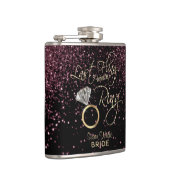 Letztes Flug vor dem Ring - Rose Gold Flachmann (Rechts)