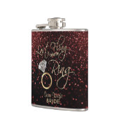 Letztes Flug vor dem Ring - Rot Flachmann (Links)