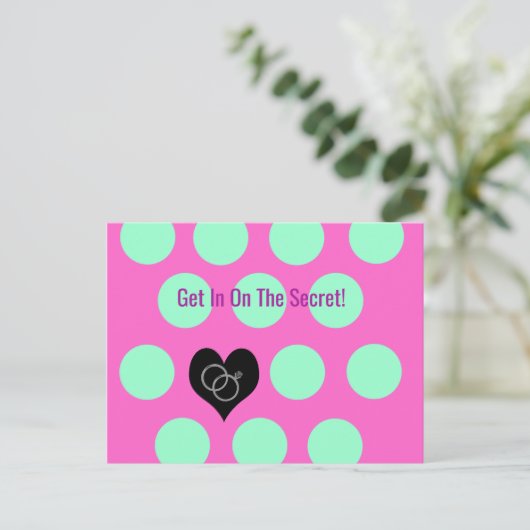 Letztes Flug vor dem Ring Save the Date Postkarten (Stehend Vorderseite)