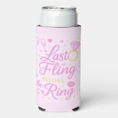 Letztes Flug vor dem Ring Seltzer Cooler Selters Dosenkühler (Seltzer Rückseite)