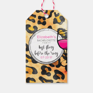 Letztes Flug vor dem Ring Wild Bachelorette Geschenkanhänger