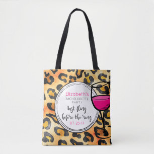 Letztes Flug vor dem Ring Wild Bachelorette Tasche