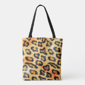 Letztes Flug vor dem Ring Wild Print Bachelorette Tasche (Rückseite)