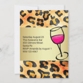 Letztes Flug vor dem Wilden Ring-Junggeselinnen-Ab Einladung (Rückseite)