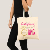 Letztes Flug vor der Ring Tote Tasche (Vorderseite (Produkt))