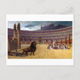 Letztes Gebet der christlichen Märtyrer | J-L Gé  Postkarte