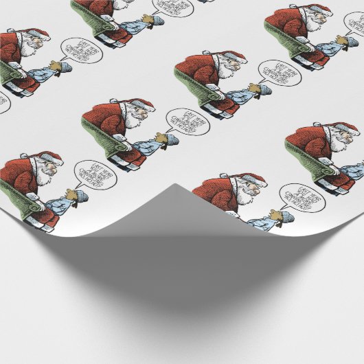 Letztes Jahr Geschenkpapier (Ecke)