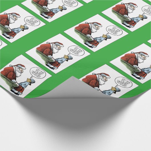 Letztes Jahr Geschenkpapier (Ecke)