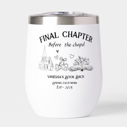 Letztes Kapitel vor dem Kapellbuch Bachelorette (Vorderseite)