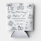 Letztes Kapitel vor dem Kapellbuch Bachelorette Dosenkühler (Vorderseite)