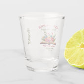 Letztes Kapitel vor dem Kapellbuch Bachelorette Schnapsglas (Rückseite)