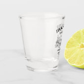 Letztes Kapitel vor dem Kapellbuch Bachelorette Schnapsglas (Links)