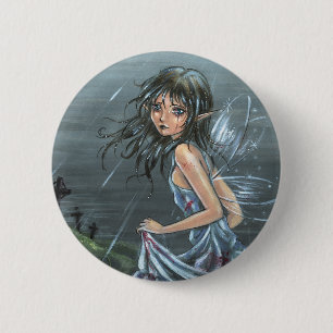 Letztes Lächeln-gotischer Abschiedsknopf Button