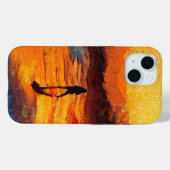 Letztes Licht der Sunset Phone Case (Rückseite (Horizontal))