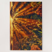 "Letztes Licht im Dschungel" - Jigsaw Puzzle (Vertikal)