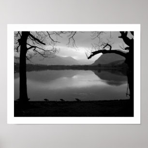 Letztes Licht in Loweswater: Lake District Poster