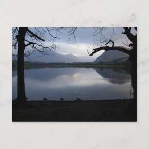Letztes Licht in Loweswater Postkarte