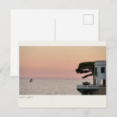 LETZTES LICHT POSTKARTE (Vorne/Hinten)