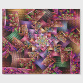 Letztes "LogTile Spiral 2021"-Wrapping-Papier Geschenkpapier (Flach)