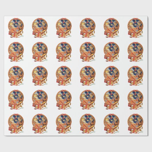 Letztes Paket Geschenkpapier (Flach)