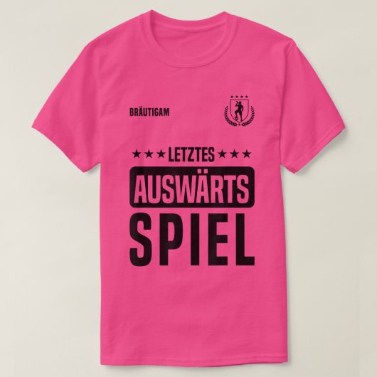 Letztes Party T-Shirt (Design vorne)