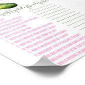 Letztes Pickle, lass uns ein Duschspiel mischen Poster (Ecke)