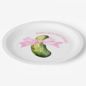 Letztes Pickle Sie wird immer kitzeln Junggeselinn Pappteller (Schrägansicht)