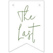 Letztes Pickle Sie wird immer kitzeln Junggeselinn Wimpelkette (Zweite Fahne)