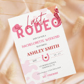 Letztes Rodeo Bachelorette Wochenende Lass uns Gir Einladung