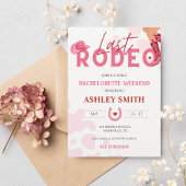 Letztes Rodeo Bachelorette Wochenende Lass uns Gir Einladung