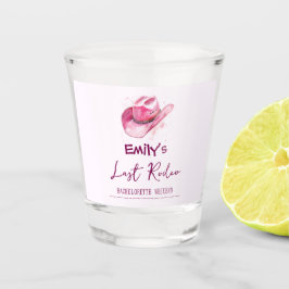 Letztes Rodeo Bachelorette Wochenende | Pink Shot  Schnapsglas