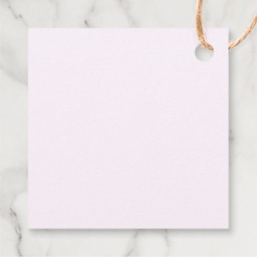 Letztes Rodeo Bachelorette Wochenende | Pinkfarben Geschenkanhänger (Rückseite)