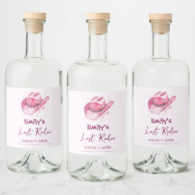 Letztes Rodeo Bachelorette Wochenende Rosa Liquor