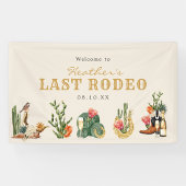 Letztes Rodeo Banner