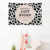 Letztes Rodeo Cowgirl Bachelorette Weekend Party Banner (InSitu)