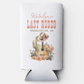 Letztes Rodeo Cowgirl Bachelorette Wochenende Selters Dosenkühler (Vorderseite)