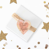 Letztes Rodeo Retro Western Sweet Heart Brautparty Geschenkanhänger