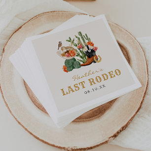 Letztes Rodeo Serviette