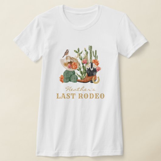 Letztes Rodeo T-Shirt (Ablage )