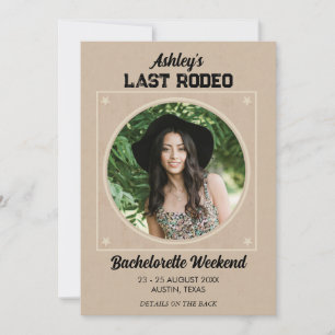 Letztes Rodeo Texas Bachelorette Zielwoche Einladung