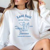 Letztes Segel vor dem Schleier Bachelorette Wochen Sweatshirt
